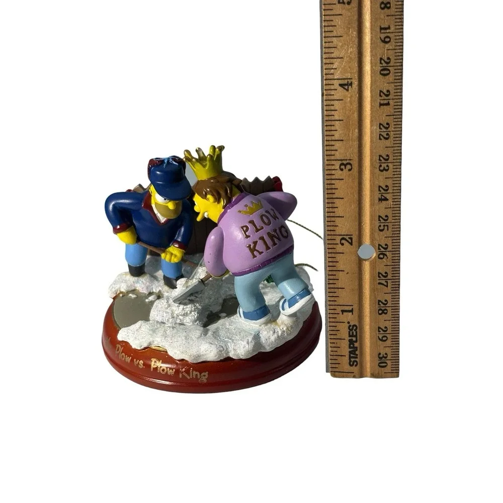 2005 Simpsons Bradford Christmas Ornament Illuminated 
